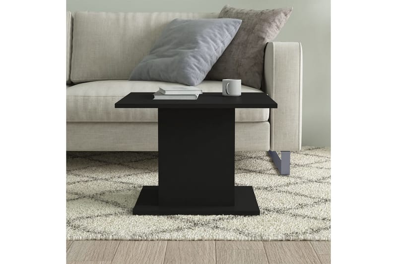sofabord 55,5x55,5x40 cm spånplade sort - Sort - Møbler - Borde - Sofabord