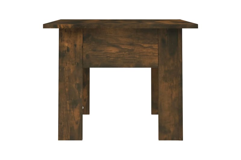 sofabord 55x55x42 cm spånplade røget egetræsfarve - Brun - Møbler - Borde - Sofabord