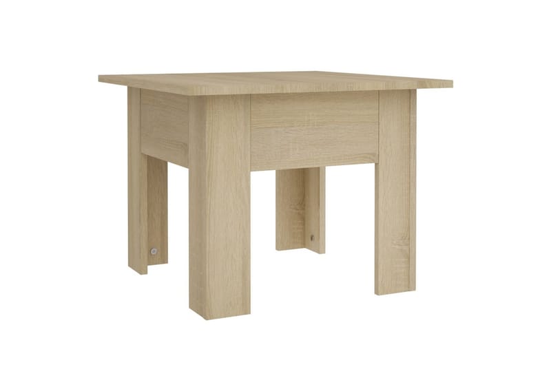 sofabord 55x55x42 cm spånplade sonoma-eg - Brun - Møbler - Borde - Sofabord