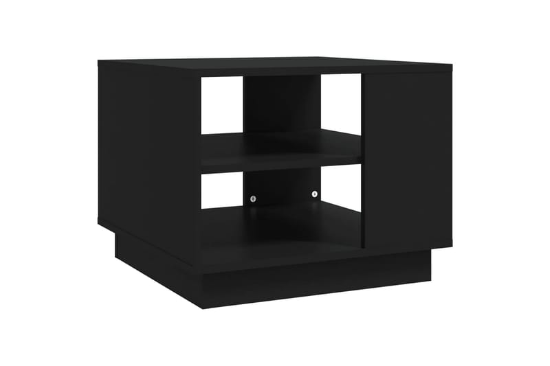 sofabord 55x55x43 cm spånplade sort - Sort - Møbler - Borde - Sofabord