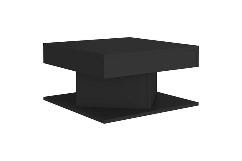 sofabord 57x57x30 cm spånplade sort - Sort - Møbler - Borde - Sofabord