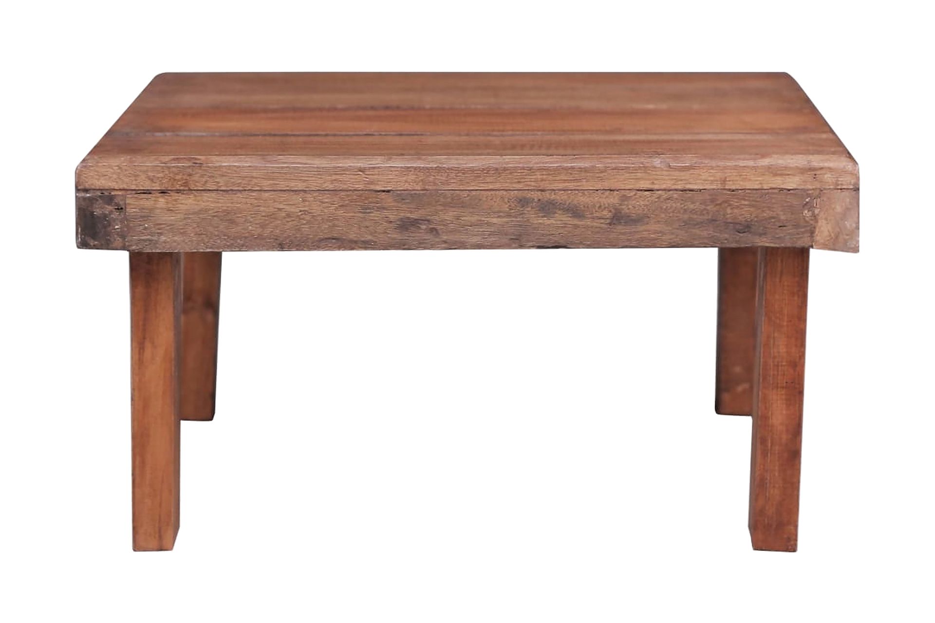 sofabord 60 x 45 x 23 cm massivt genanvendt træ - Møbler - Borde - Sofabord