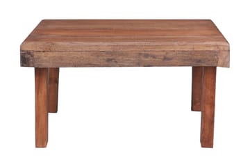 sofabord 60 x 45 x 23 cm massivt genanvendt træ - Møbler - Borde - Sofabord