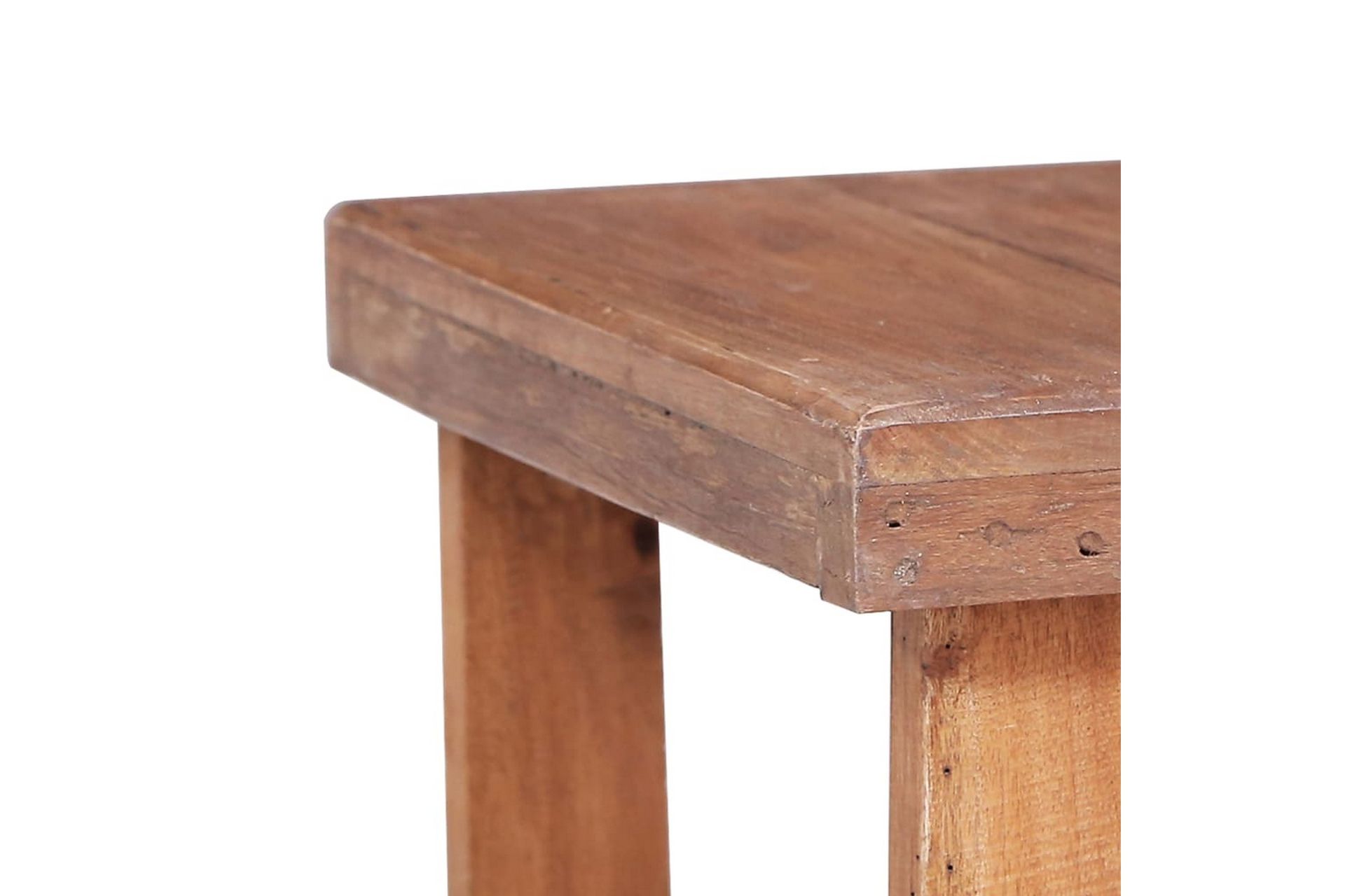 sofabord 60 x 45 x 23 cm massivt genanvendt træ - Møbler - Borde - Sofabord