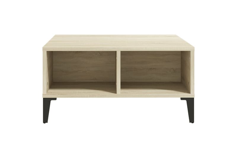 sofabord 60x60x30 cm spånplade sonoma-eg - Brun - Møbler - Borde - Sofabord