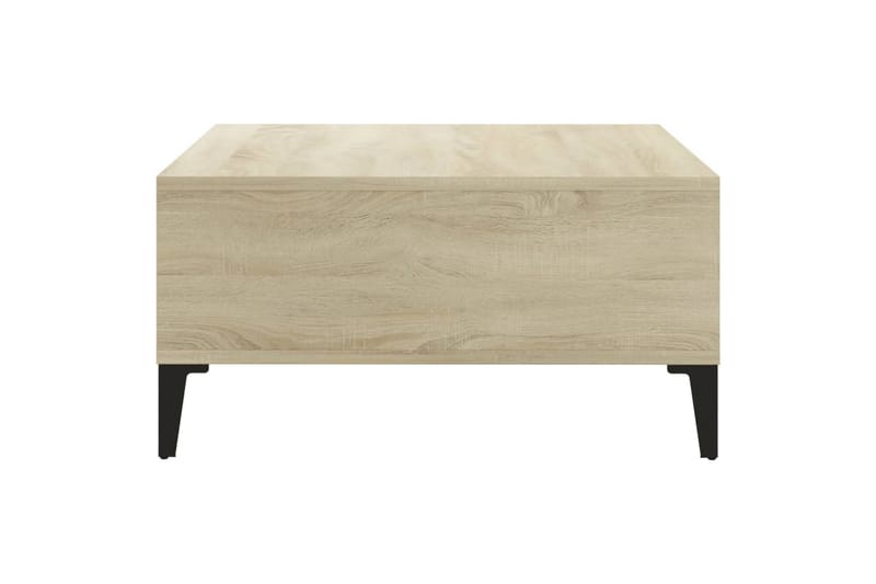sofabord 60x60x30 cm spånplade sonoma-eg - Brun - Møbler - Borde - Sofabord