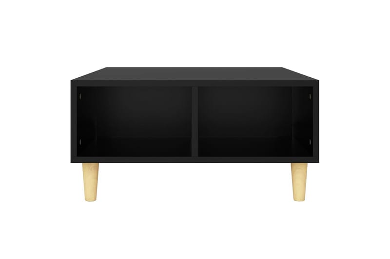 sofabord 60x60x30 cm spånplade sort - Sort - Møbler - Borde - Sofabord
