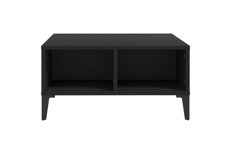 sofabord 60x60x30 cm spånplade sort - Sort - Møbler - Borde - Sofabord