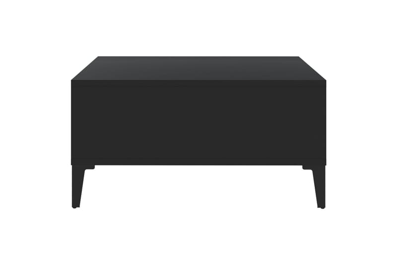 sofabord 60x60x30 cm spånplade sort - Sort - Møbler - Borde - Sofabord
