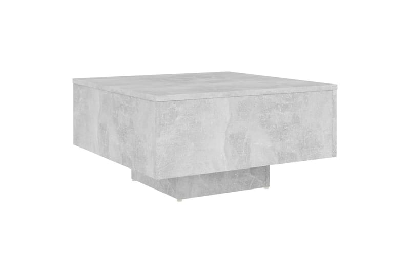 sofabord 60x60x31,5 cm spånplade betongrå - Grå - Møbler - Borde - Sofabord