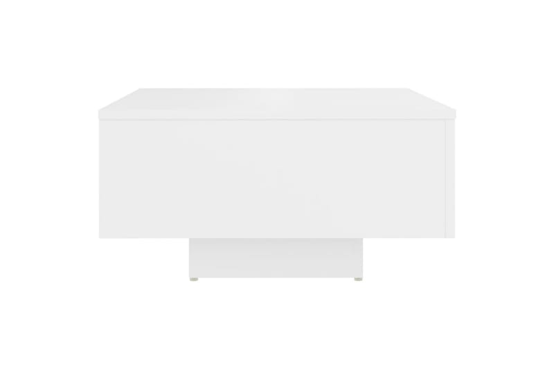 sofabord 60x60x31,5 cm spånplade hvid - Hvid - Sofabord