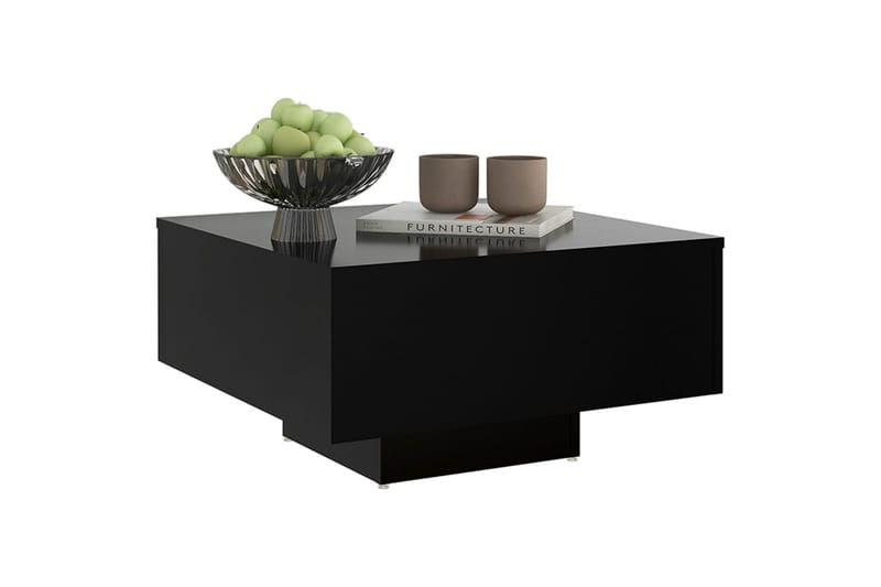 sofabord 60x60x31,5 cm spånplade sort - Sort - Møbler - Borde - Sofabord
