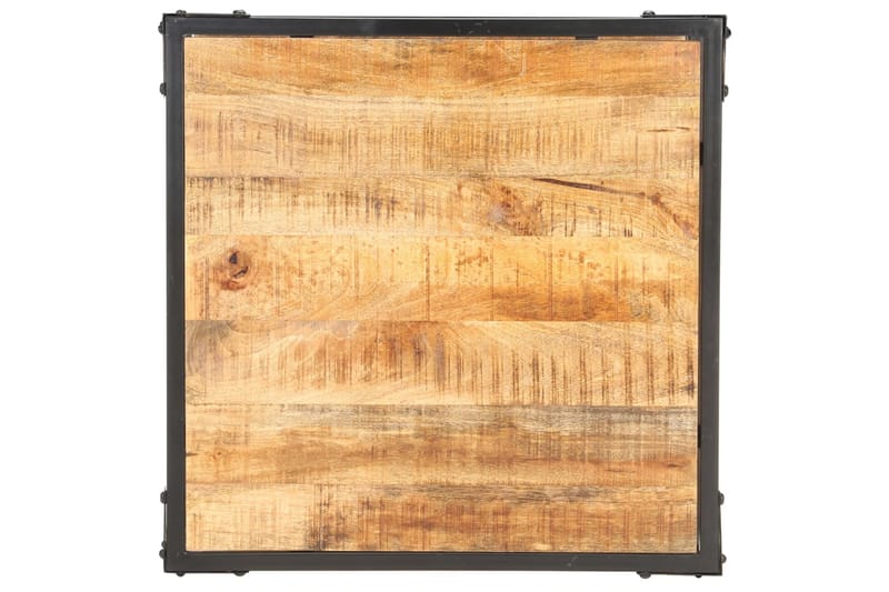 sofabord 60x60x35 cm massivt mangotræ - Møbler - Borde - Sofabord