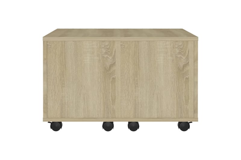 sofabord 60x60x38 cm spånplade sonoma-eg - Brun - Møbler - Borde - Sofabord