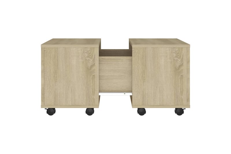 sofabord 60x60x38 cm spånplade sonoma-eg - Brun - Møbler - Borde - Sofabord