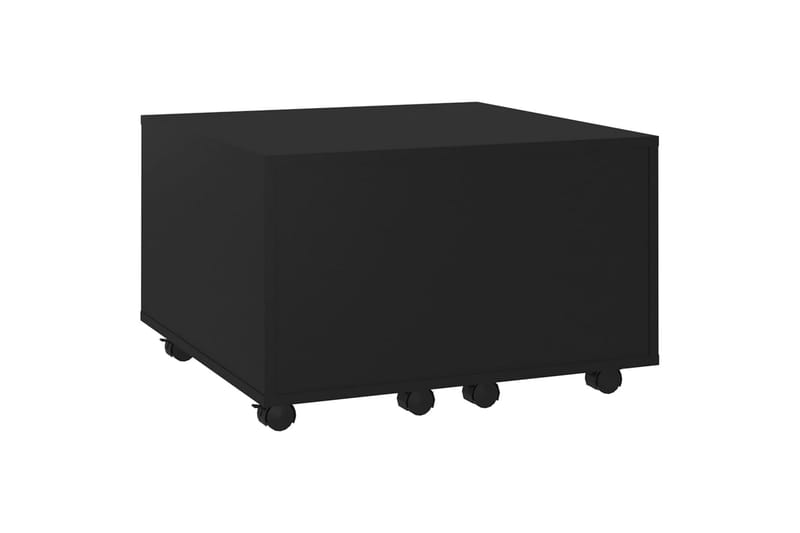 sofabord 60x60x38 cm spånplade sort - Sort - Møbler - Borde - Sofabord