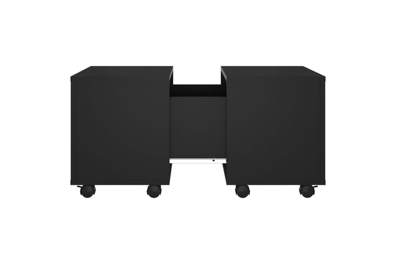 sofabord 60x60x38 cm spånplade sort - Sort - Møbler - Borde - Sofabord