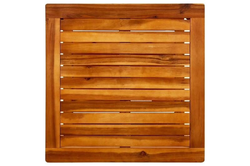sofabord 60x60x45 cm massivt akacietræ - Brun - Møbler - Borde - Sofabord