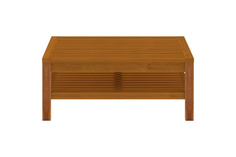 sofabord 65x65x35 cm massivt akacietræ - Brun - Møbler - Borde - Sofabord
