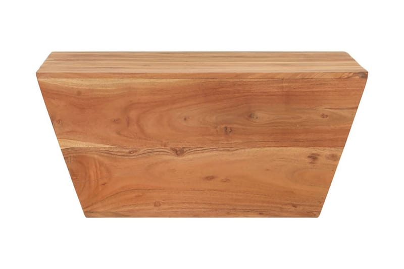Sofabord 66x66x30 cm v-facon massivt akacietræ - Møbler - Borde - Sofabord