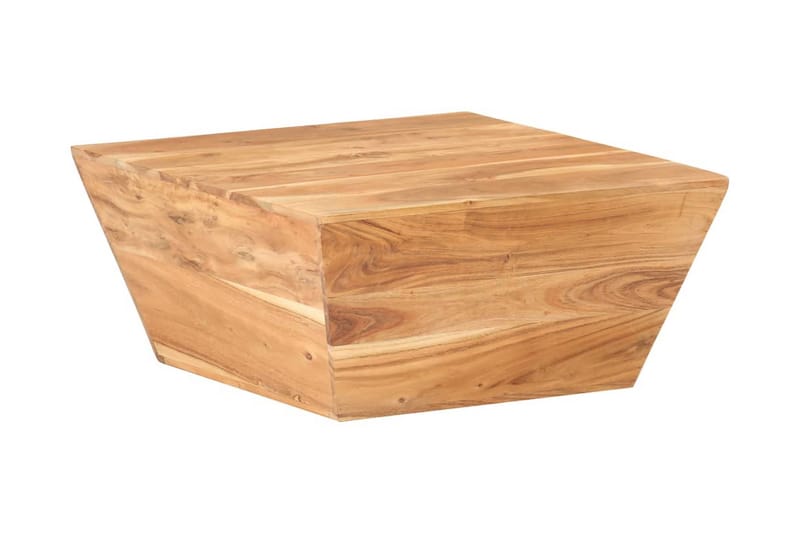 Sofabord 66x66x30 cm v-facon massivt akacietræ - Møbler - Borde - Sofabord