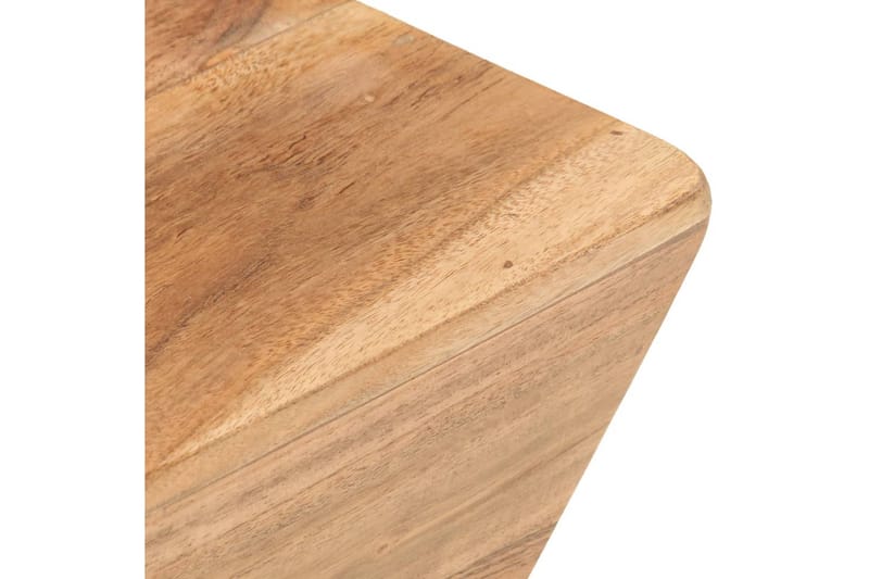 Sofabord 66x66x30 cm v-facon massivt akacietræ - Møbler - Borde - Sofabord