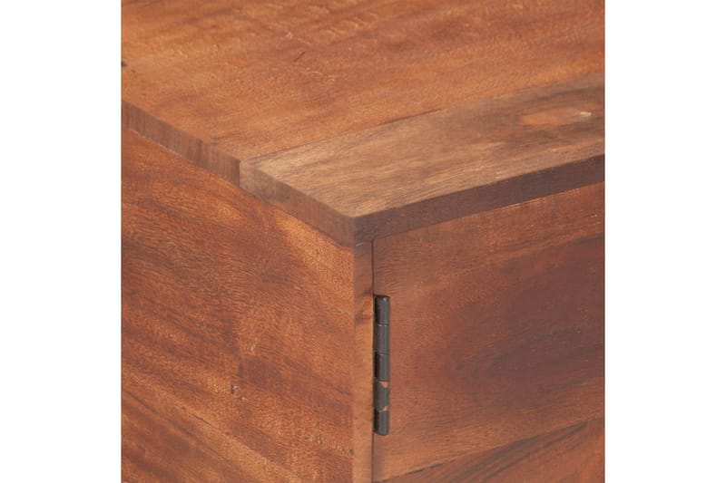 Sofabord 67x67x45 cm massivt akacietræ honningbrun - Brun - Sofabord