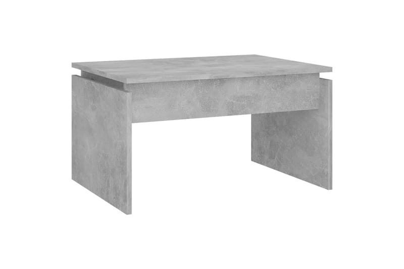 sofabord 68x50x38 cm spånplade betongrå - Grå - Møbler - Borde - Sofabord