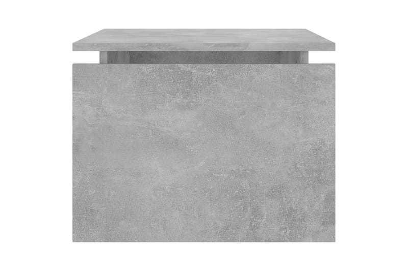 sofabord 68x50x38 cm spånplade betongrå - Grå - Møbler - Borde - Sofabord
