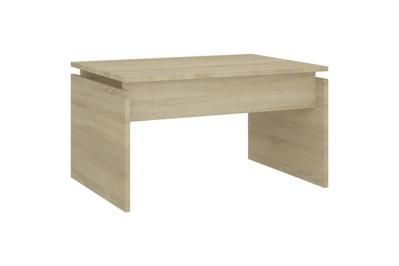 sofabord 68x50x38 cm spånplade sonoma-eg - Brun - Sofabord