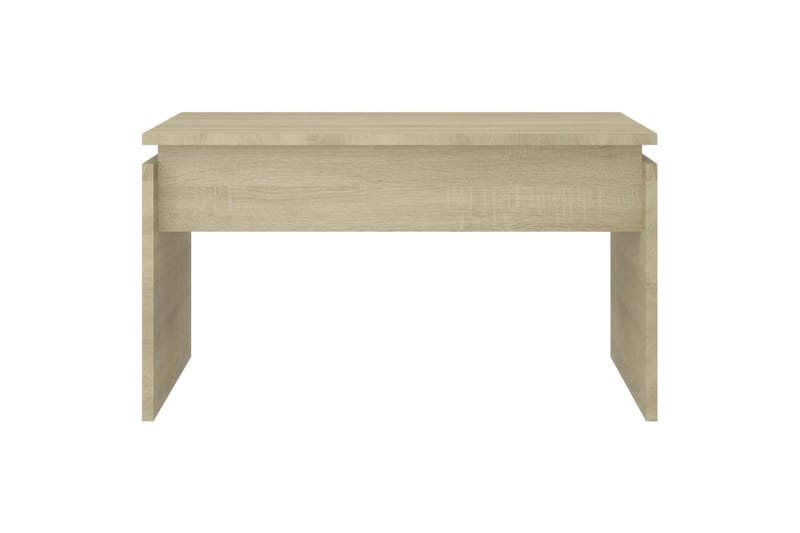 sofabord 68x50x38 cm spånplade sonoma-eg - Brun - Sofabord