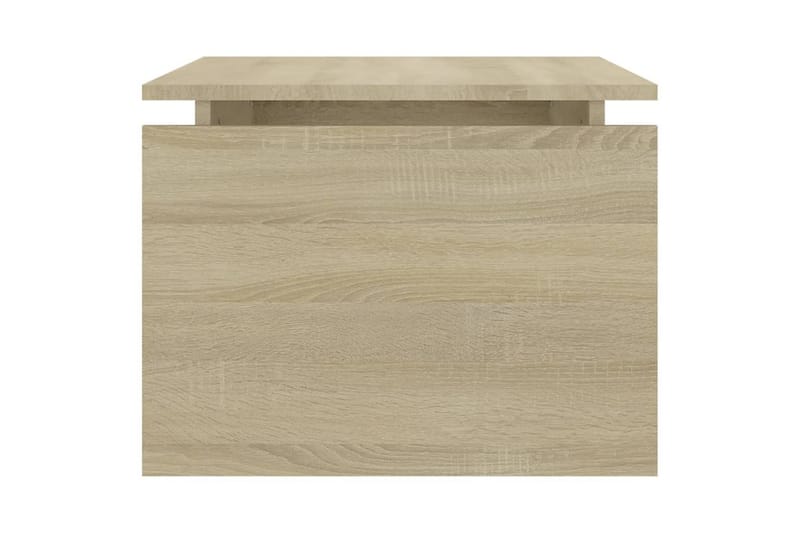 sofabord 68x50x38 cm spånplade sonoma-eg - Brun - Sofabord