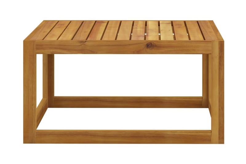 Sofabord 68x68x29 cm massivt Akacietræ - Møbler - Borde - Sofabord