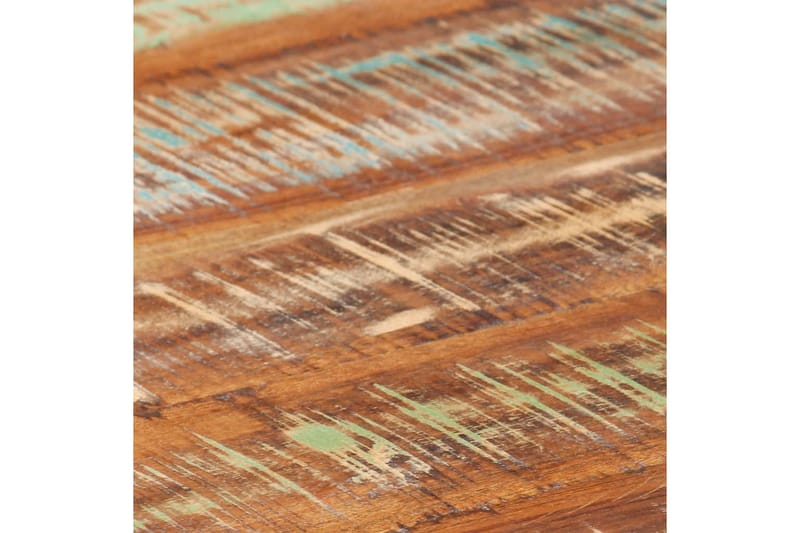 Sofabord 68x68x30 cm massivt genanvendt træ hvid - Hvid - Møbler - Borde - Sofabord