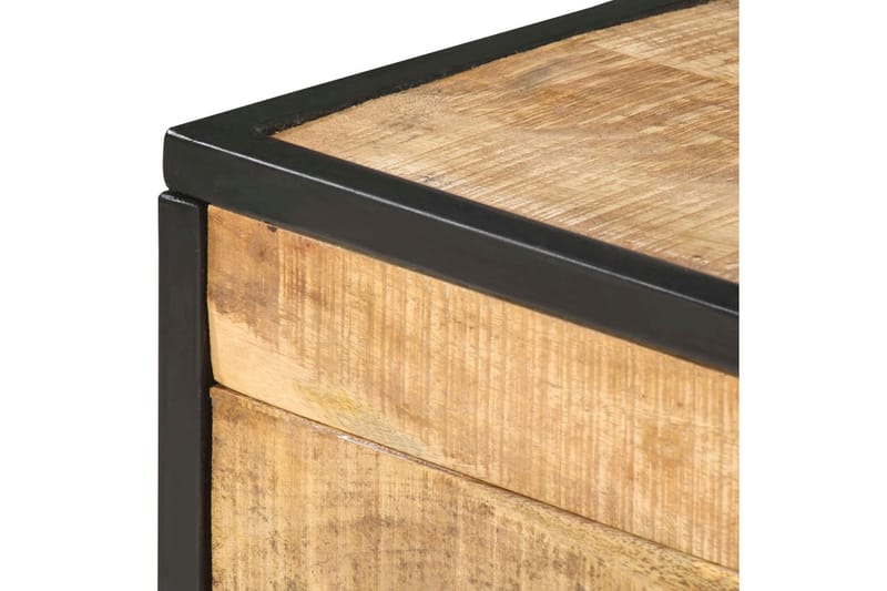 Sofabord 70x50x33 cm Massivt Mangotræ - Brun - Møbler - Borde - Sofabord