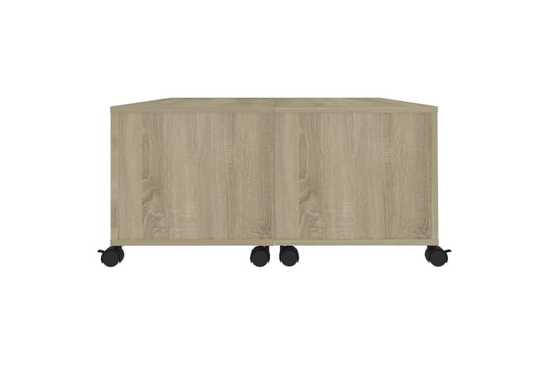 sofabord 75x75x38 cm spånplade sonoma-eg - Brun - Møbler - Borde - Sofabord