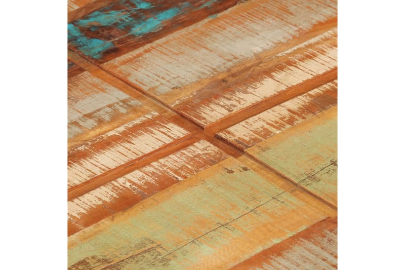sofabord 80x80x28 cm massivt genbrugstræ - Brun - Møbler - Borde - Sofabord