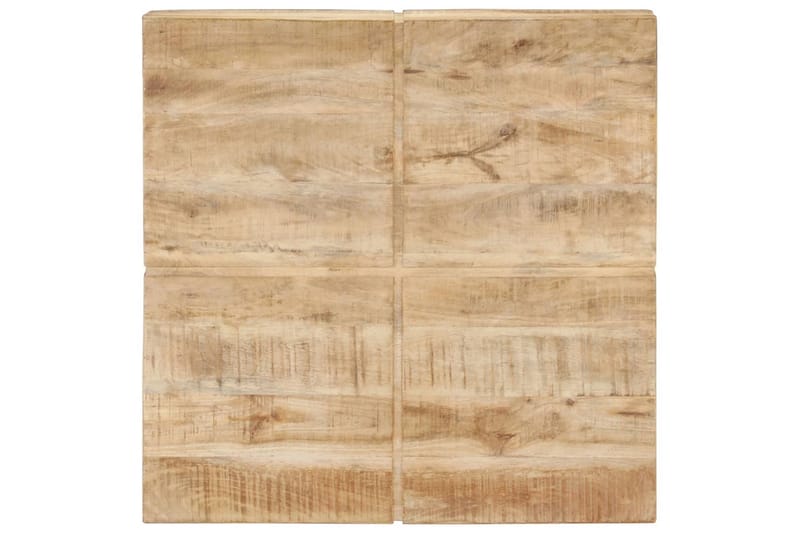 sofabord 80x80x28 cm massivt mangotræ - Brun - Møbler - Borde - Sofabord