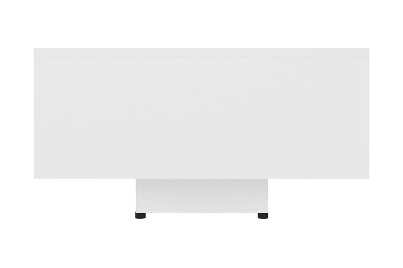 sofabord 85x55 x31 cm spånplade hvid - Hvid - Sofabord
