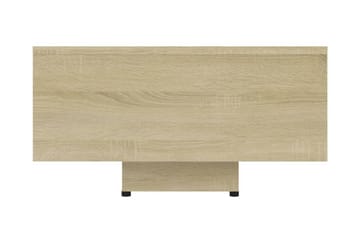 sofabord 85x55x31 cm cm spånplade sonoma-eg - Brun - Møbler - Borde - Sofabord