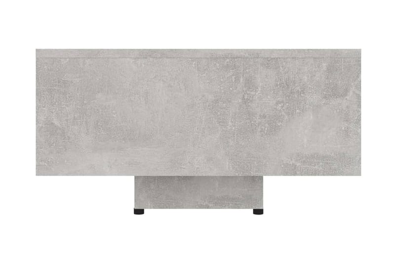 sofabord 85x55x31 cm spånplade betongrå - Grå - Sofabord
