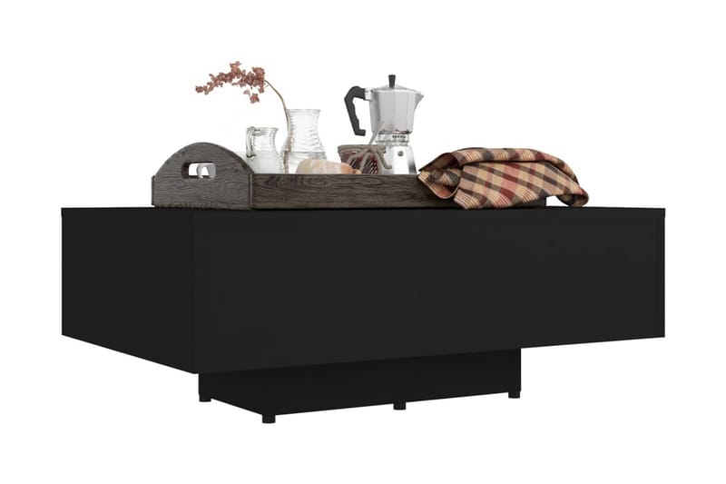 sofabord 85x55x31 cm spånplade sort - Sort - Møbler - Borde - Sofabord