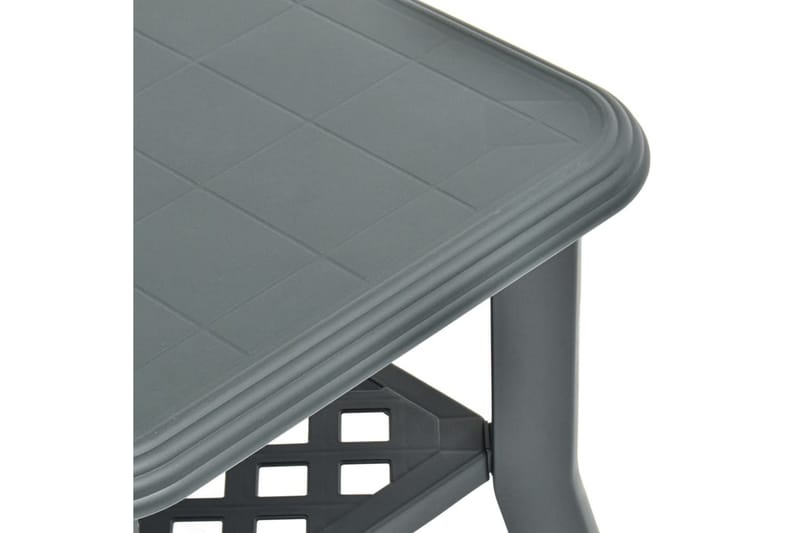 sofabord 90 x 60 x 46 cm plastik grøn - Grøn - Sofabord