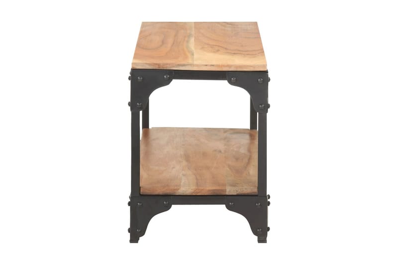 sofabord 90x30x40 cm massivt akacietræ - Brun - Møbler - Borde - Sofabord