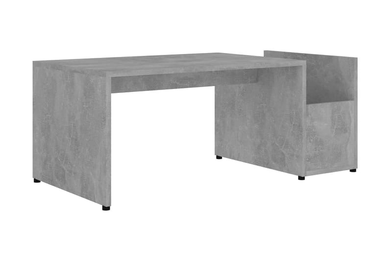 Sofabord 90X45X35 cm Spånplade Betongrå - Møbler - Borde - Sofabord