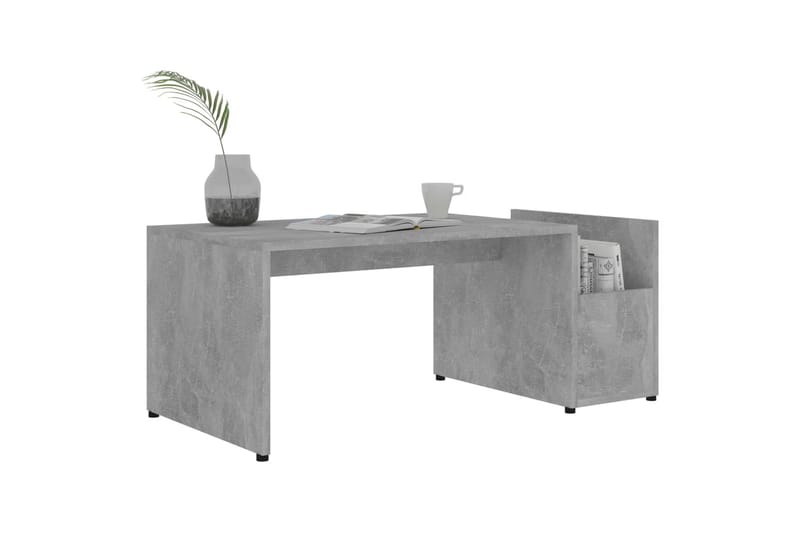 Sofabord 90X45X35 cm Spånplade Betongrå - Møbler - Borde - Sofabord