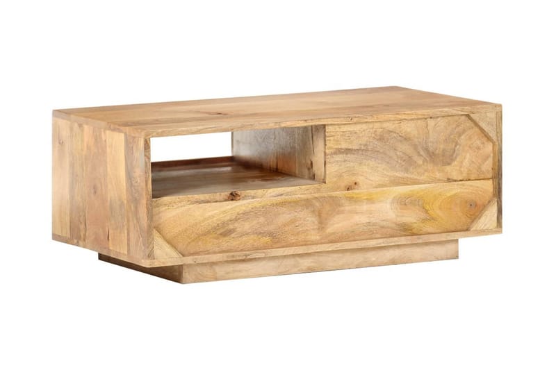 Sofabord 90x50x35 cm massivt mangotræ - Møbler - Borde - Sofabord