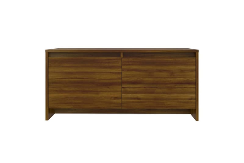 sofabord 90x50x41,5 cm spånplade brun egetræsfarve - Brun - Sofabord