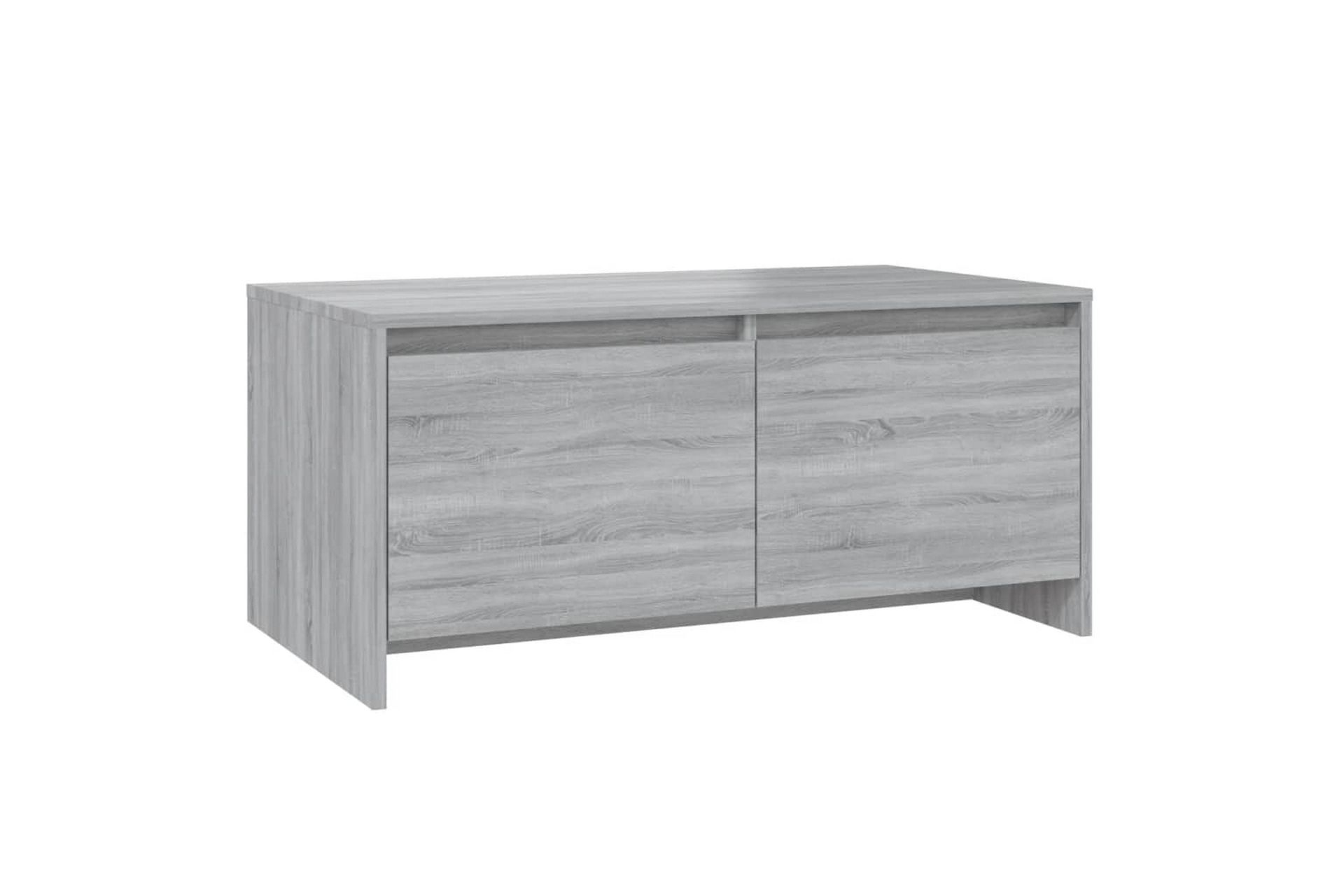 sofabord 90x50x41,5 cm spånplade grå sonoma-eg - Grå - Møbler - Borde - Sofabord