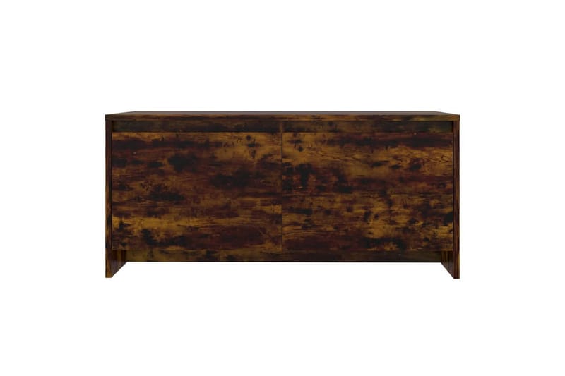 sofabord 90x50x41,5 cm spånplade røget egetræsfarve - Brun - Sofabord